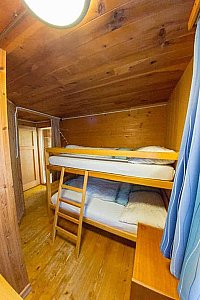 Ferienwohnung in Gspon - Schlafzimmer