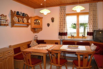 Ferienhaus in Pruggern - Die gemütliche Wohnküche im Ferienhaus Tschernitz