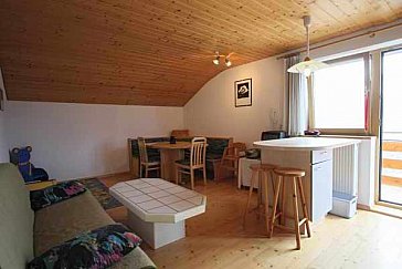 Ferienwohnung in Bartholomäberg - Gemütlicher Wohnraum mit moderner Essecke