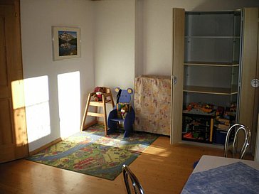 Ferienwohnung in Bartholomäberg - Hier finden auch die Kinder eine Spielecke