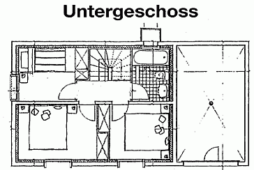 Ferienhaus Grundrissplan 1