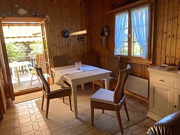 Ferienhaus in Haute-Nendaz - Gemütliche Essecke