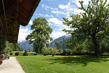 Ferienwohnung in Meiringen - Garten