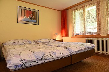 Ferienwohnung in Meiringen - Schlafzimmer Einzelbetten
