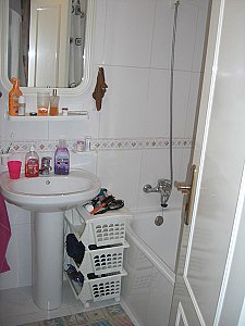 Ferienwohnung in Torrevieja - WC und Bad