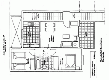 Ferienwohnung Grundrissplan 1