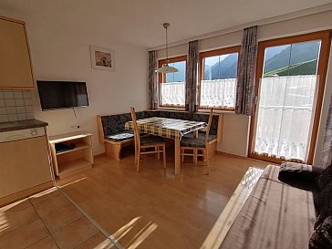 Ferienwohnung in Samnaun-Laret - Wohnküche Wohnung Nr. 2