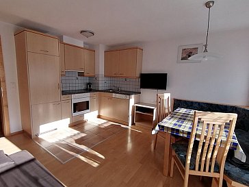 Ferienwohnung in Samnaun-Laret - Wohnküche Wohnung Nr. 2