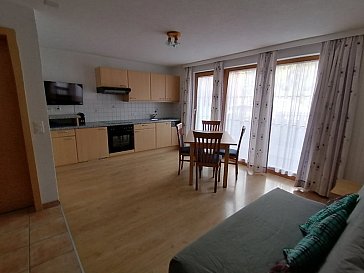 Ferienwohnung in Samnaun-Laret - Wohnküche Wohnung Nr. 3