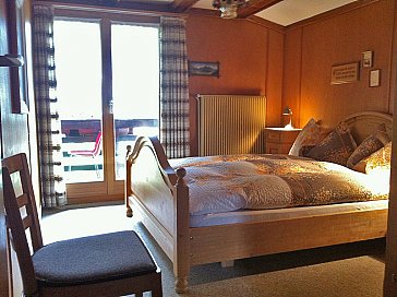 Ferienwohnung in Kandersteg - Schlafzimmer 2