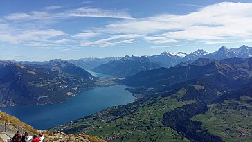 Ferienwohnung in Frutigen - Blick vom Niesen - Thalstation 10 Minuten von hier