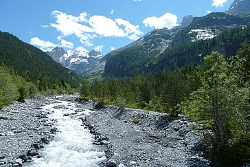 Ferienwohnung in Kandersteg - Am Öschibach 5 Min vom Haus entfernt