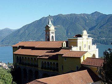 Ferienhaus in Monte Brè sopra Locarno - Wallfahrtskirche Madonna del Sasso