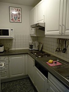 Ferienwohnung in Kühlungsborn - Separate Küche mit Spülmaschine