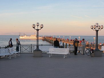 Ferienwohnung in Kühlungsborn - Die Seebrücke am Abend