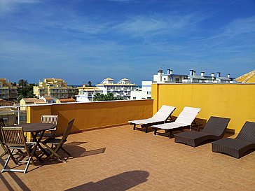 Ferienhaus in Dénia - Dachterrasse