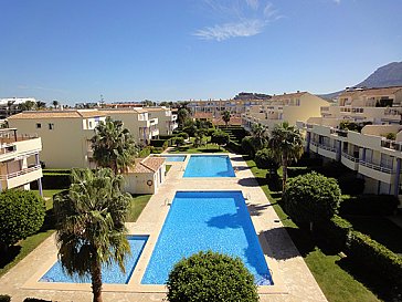 Ferienwohnung in Dénia - Aussicht Penthaus