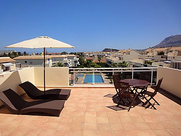 Ferienwohnung in Dénia - Penthaus Terrasse