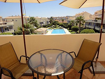 Ferienwohnung in Dénia - Penthaus Terrasse