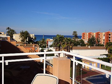 Ferienwohnung in Jávea - Penthaus Terrasse hat Meeresblick