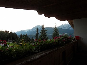 Ferienwohnung in Weerberg - Ausblick vom Balkon