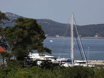 Ferienwohnung in Zadar - Der wunderschöne Ausblick vom Balkon