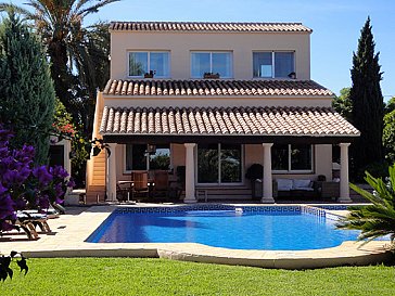 Ferienhaus in Jávea - Villa und Pool