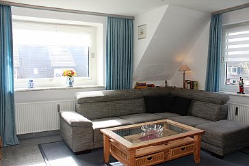 Ferienwohnung in Westerland - Wohnzimmer Whg. 4