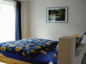 Ferienwohnung in Burrweiler - Galerie mit Doppelbett