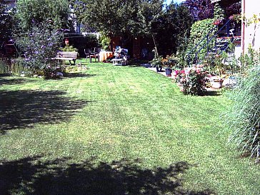 Ferienwohnung in Burrweiler - Unser Garten