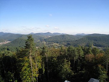 Ferienwohnung in Burrweiler - Wanderung zum Hühnerstein bei Hauenstein