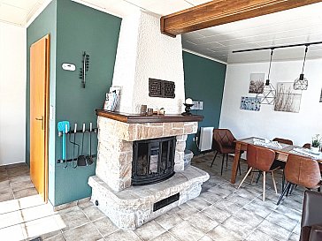 Ferienhaus in Haselünne - Kamin im Wohnbereich