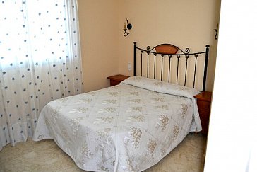 Ferienhaus in Almuñécar - Das Schlafzimmer hat ein Doppelbett