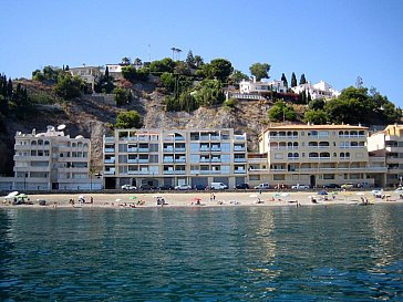 Ferienwohnung in Almuñécar - Die Appartements liegen direkt am Playa Cotobro
