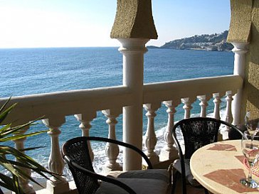 Ferienwohnung in Almuñécar - Von der Terrasse haben Sie einen offenen Blick