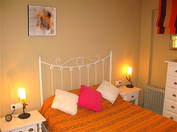 Ferienwohnung in Almuñécar - Das Schlafzimmer hat ein Doppelbett