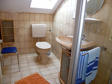 Ferienwohnung in Oberscheidweiler - Dusche/WC