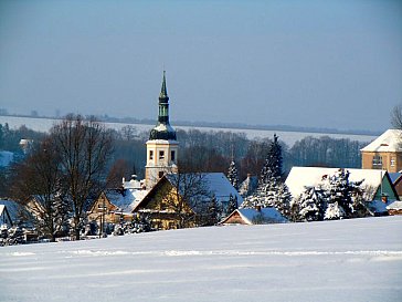 Ferienwohnung in Struppen - Struppen im Winter