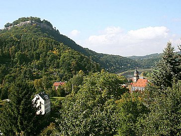 Ferienwohnung in Struppen - Festung Königstein