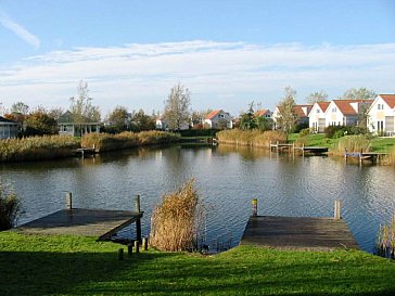 Ferienhaus in Makkum - Blick von der Terrasse