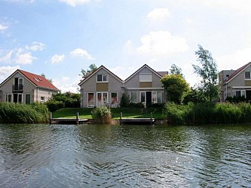 Ferienhaus in Makkum - Blick vom Wasser