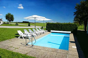Ferienwohnung in Pöndorf - Beheizter Pool