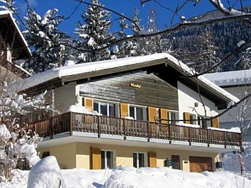 Ferienhaus in Fiesch - Chalet Mistelhof im Winter