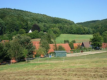 Ferienwohnung in Kalletal - Aussicht