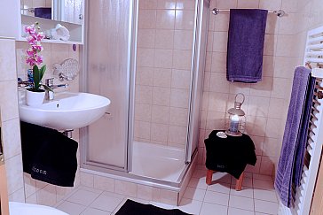 Ferienwohnung in Flumserberg-Tannenheim - WC-Dusche