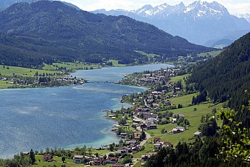 Ferienwohnung in Techendorf-Neusach - Blick über den westlichen Weissensee