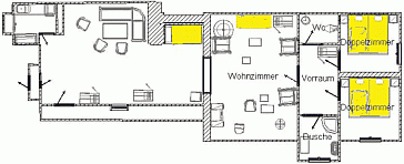 Ferienwohnung Grundrissplan 1