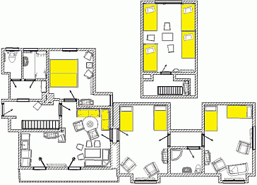 Ferienwohnung Grundrissplan 3