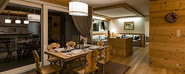 Ferienwohnung in St. Moritz - Wohnzimmer