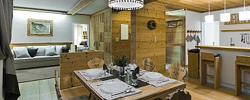 Ferienwohnung in St. Moritz - Wohnzimmer